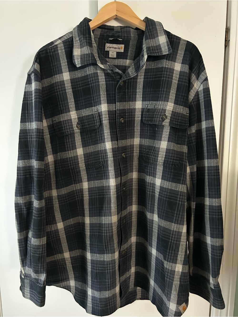 Carhartt Flannel Button Up Shirt